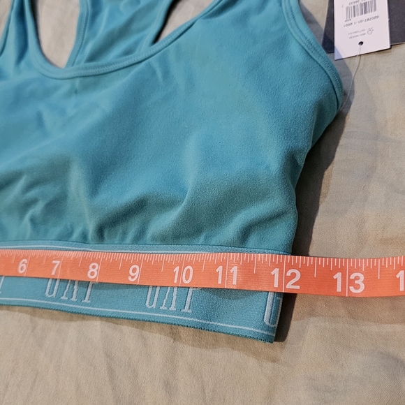GapFit PowerMove T-Back Sports Bra in Teal Size Small MSRP $35 FPS040 - Picture 13 of 16